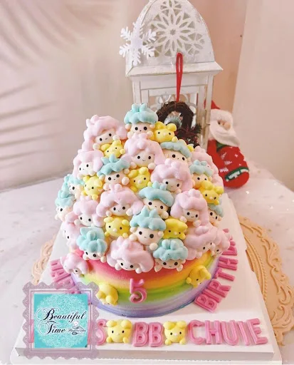 Beautiful Time FlowerCake 棉花糖蛋糕教室