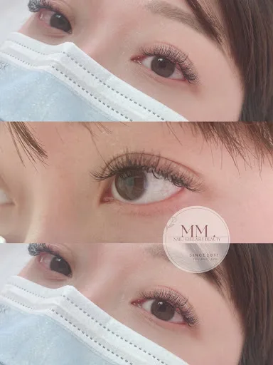 MM nail eyelash beauty
